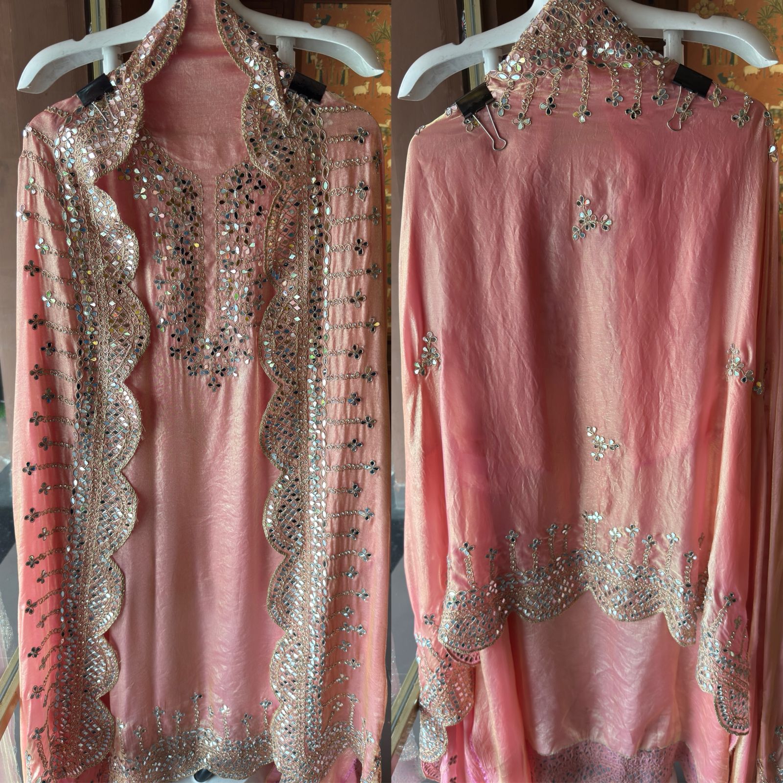 Pure glass tissue shirt